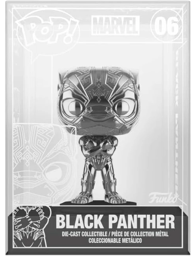 Funko POP! Marvel Juodas Panther Die Cast exclusive