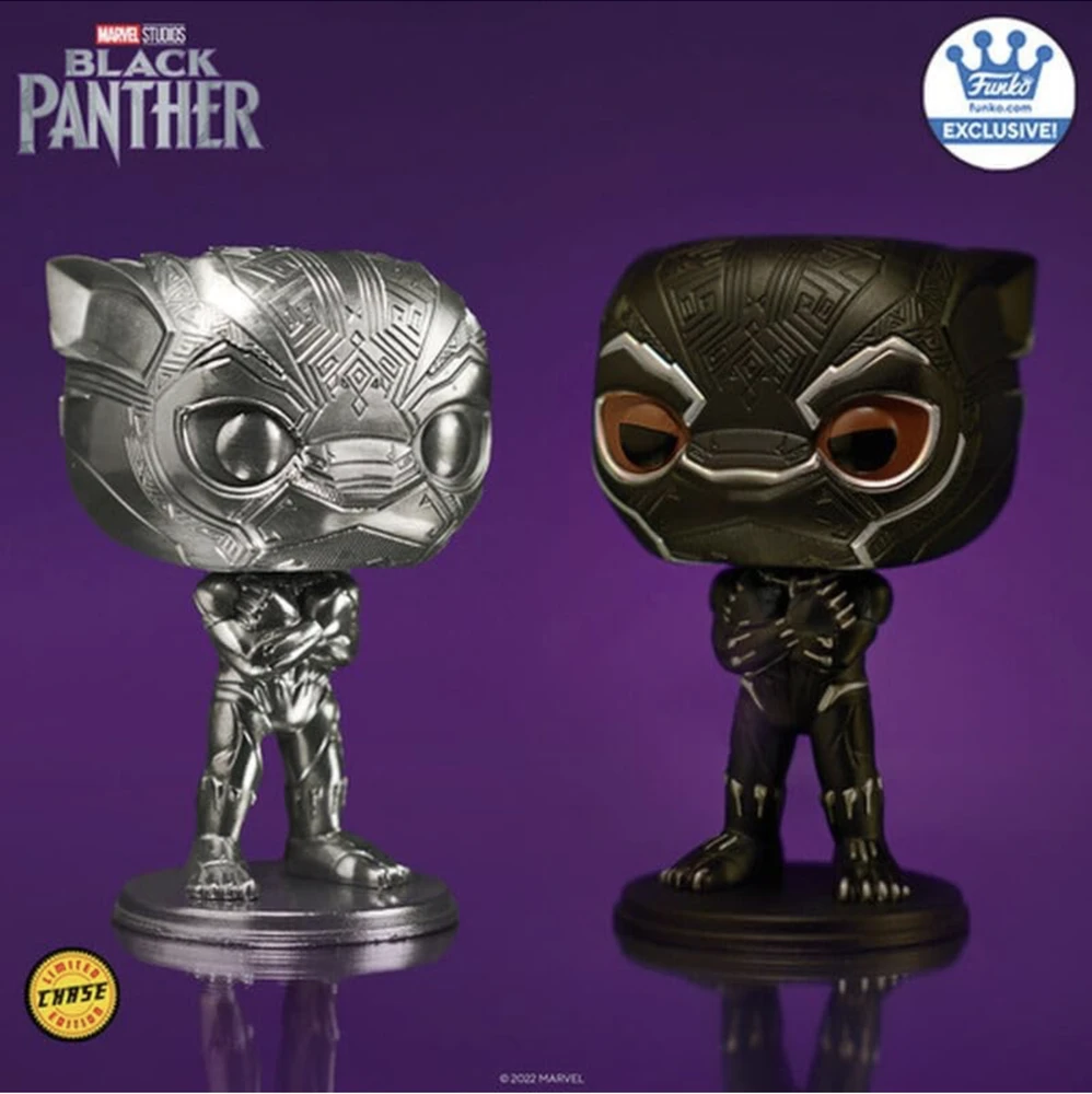 Funko POP! Marvel Juodas Panther Die Cast exclusive