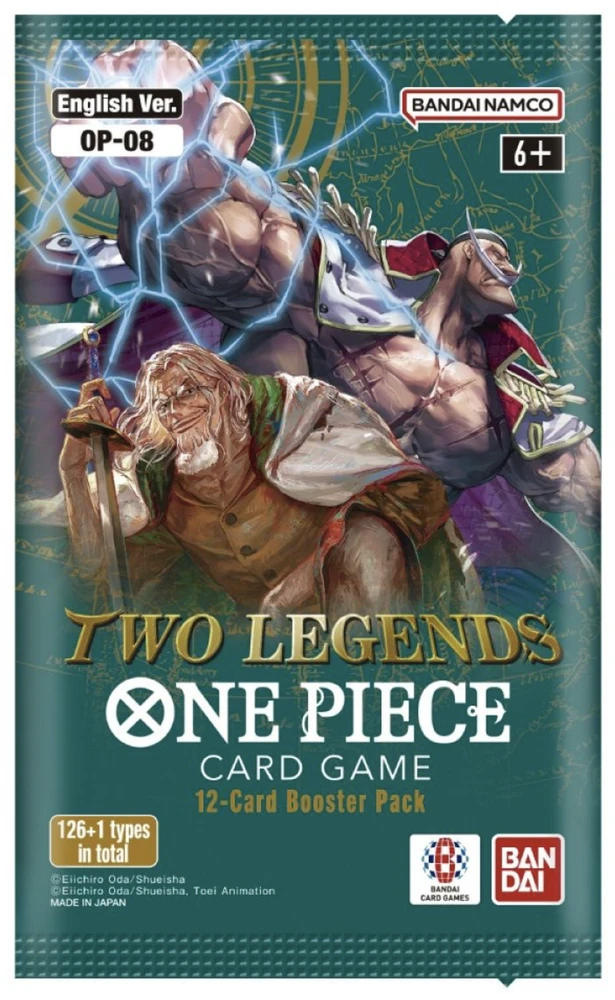 Kortų pakelis One Piece Two Legends