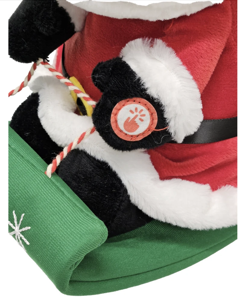 Minkštas judantis žaislas Santa Clause