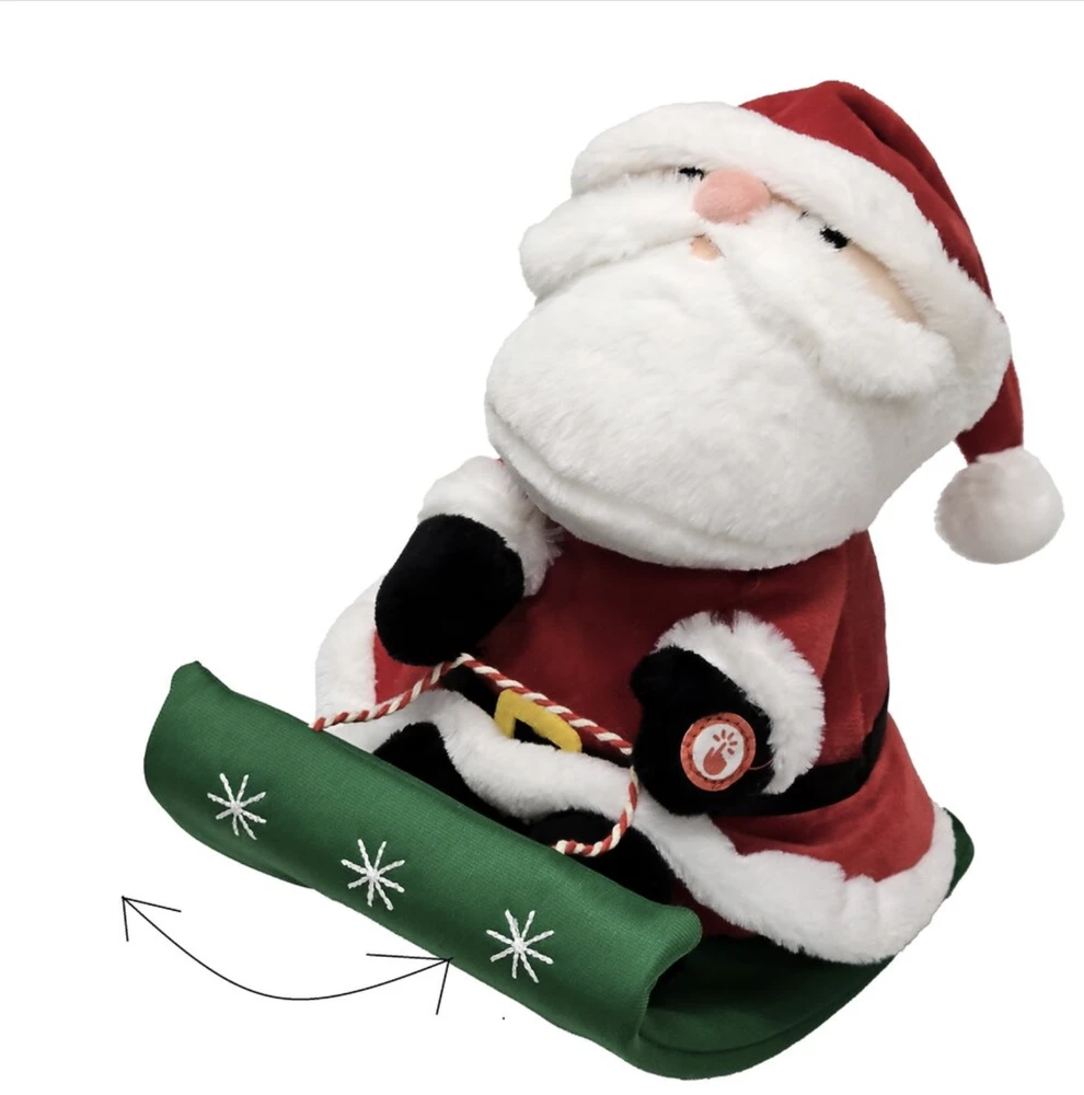 Minkštas judantis žaislas Santa Clause