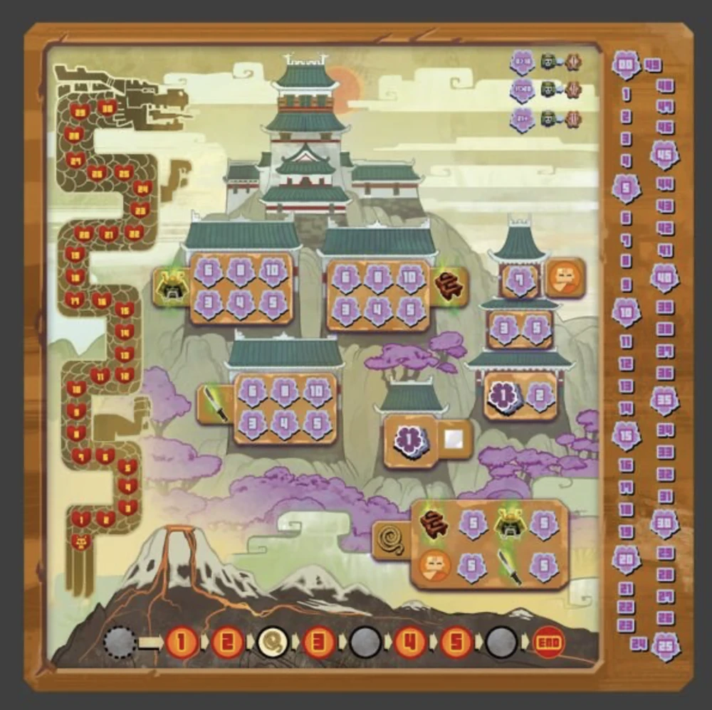 Stalo žaidimas Fuji Koro + Playmat