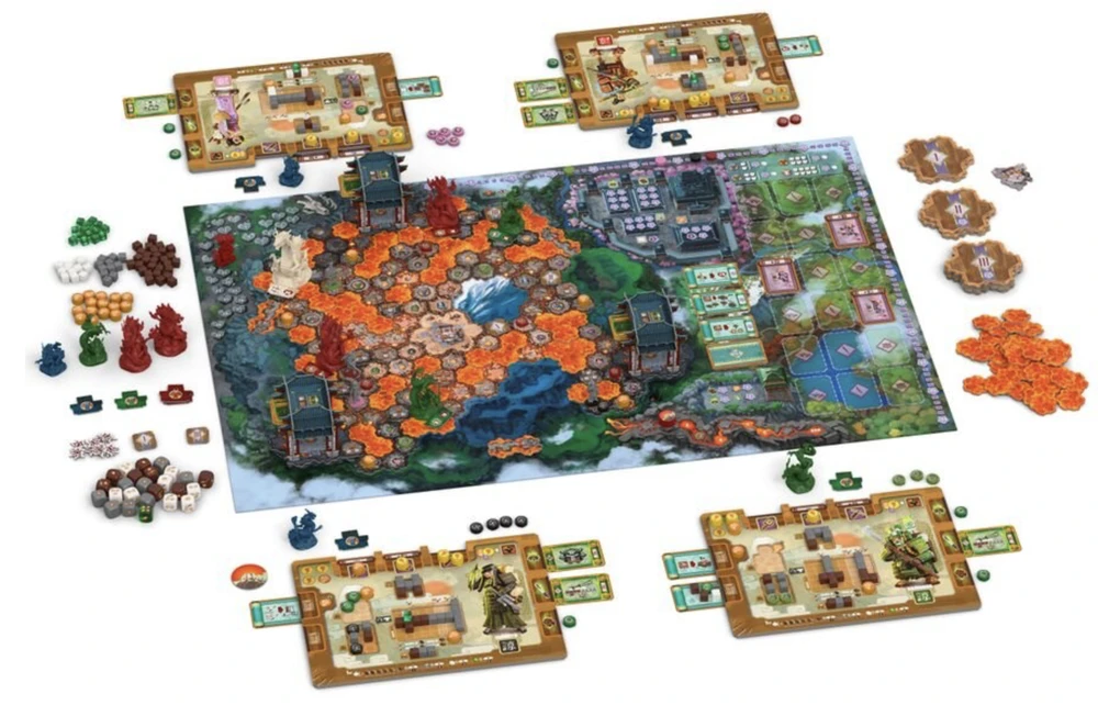 Stalo žaidimas Fuji Koro + Playmat