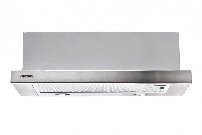 Gartraukis Eleyus Hood TLS L 14 200 60 IS Telescopic, Energy efficiency class D, Plotis 60 cm, 566 m³/h, Mechanical control, LED, Inox