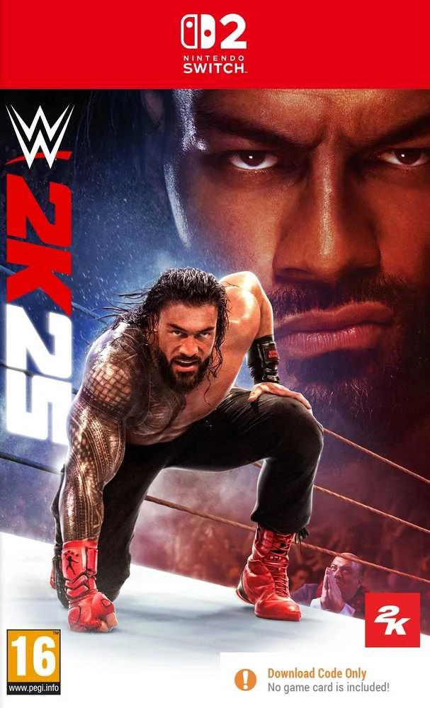 2K Games WWE 2K25 (Switch 2) (KODAS DĖŽUTĖJE)