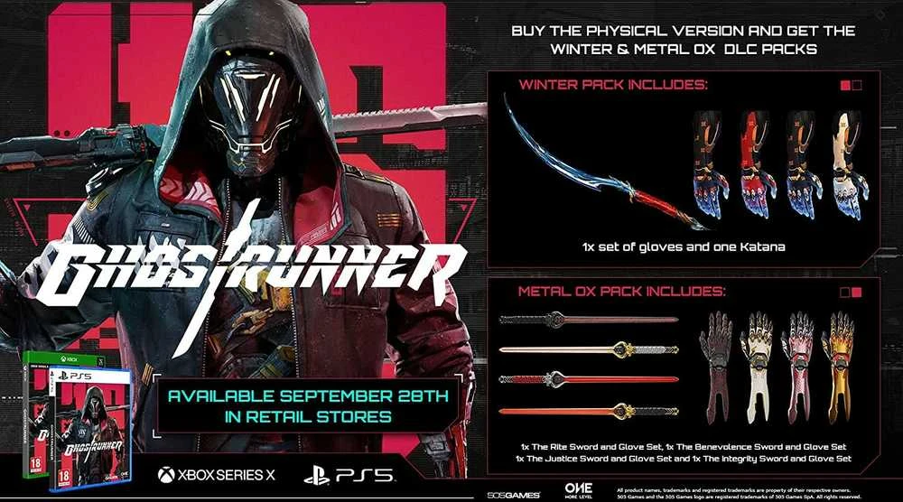 505 Games Ghostrunner PS5
