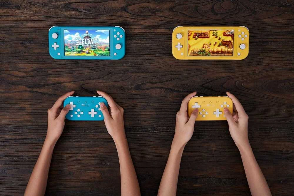 8BitDo Lite belaidis pultelis (geltonas)