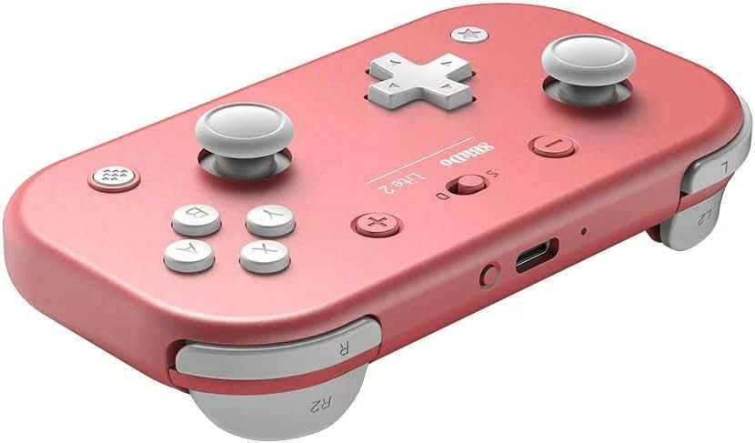 8BitDo Lite 2 belaidis pultelis (Rožinis)