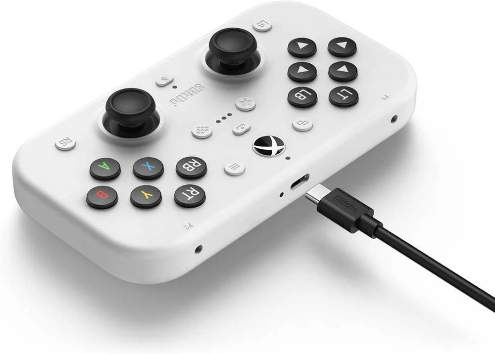 8BitDo Lite SE 2.4G belaidis valdiklis „XBOX“ | Balta