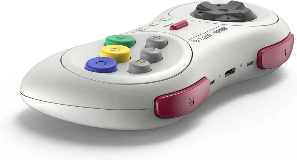 8BitDo M30 2.4G belaidis pultelis (baltas)