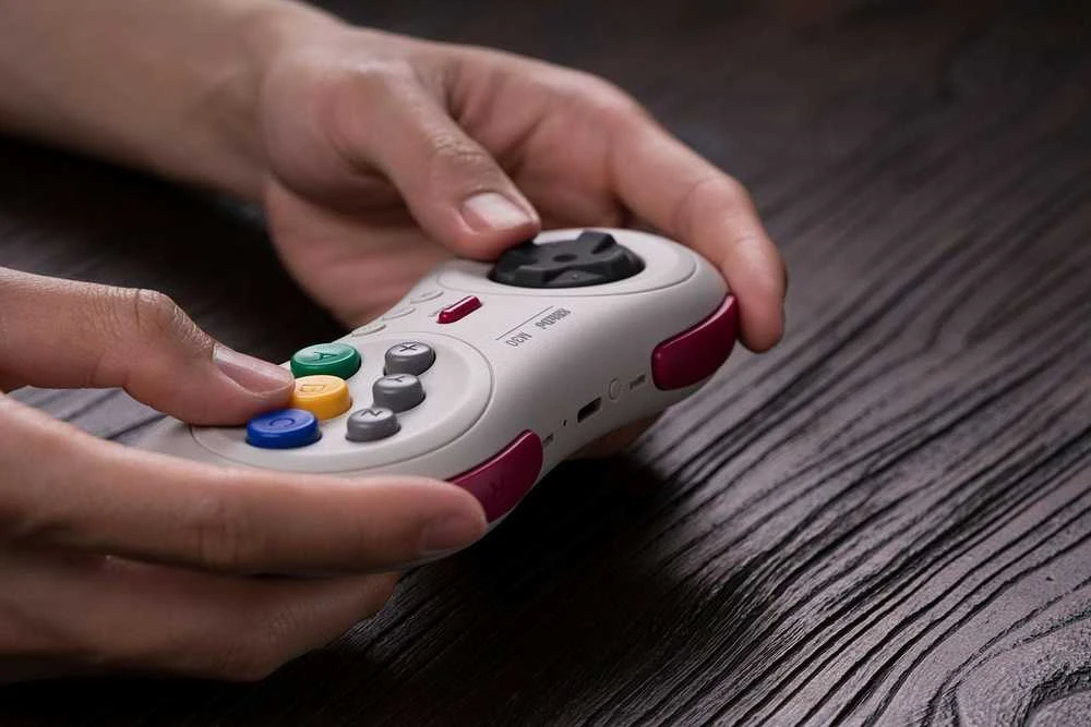 8BitDo M30 belaidis pultelis (baltas)