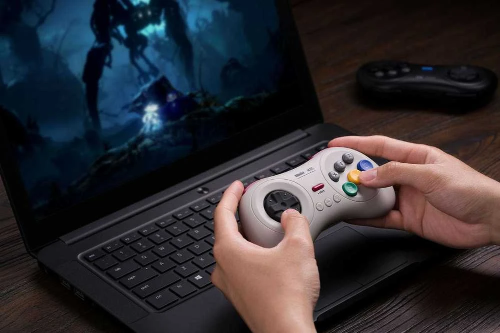 8BitDo M30 belaidis pultelis (baltas)