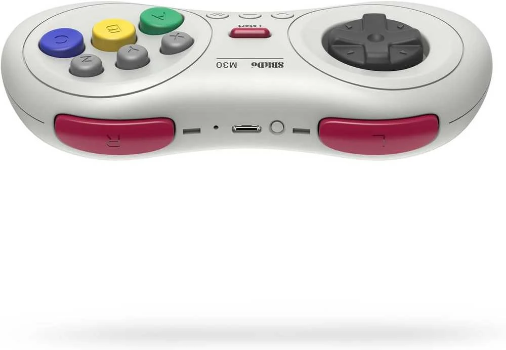 8BitDo M30 belaidis pultelis (baltas)
