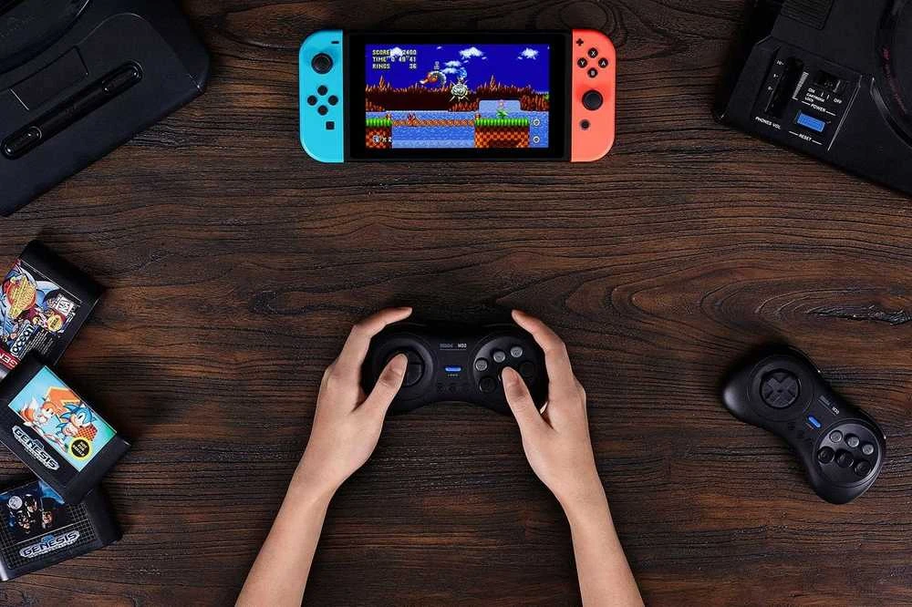 8BitDo M30 belaidis pultelis (juodas)