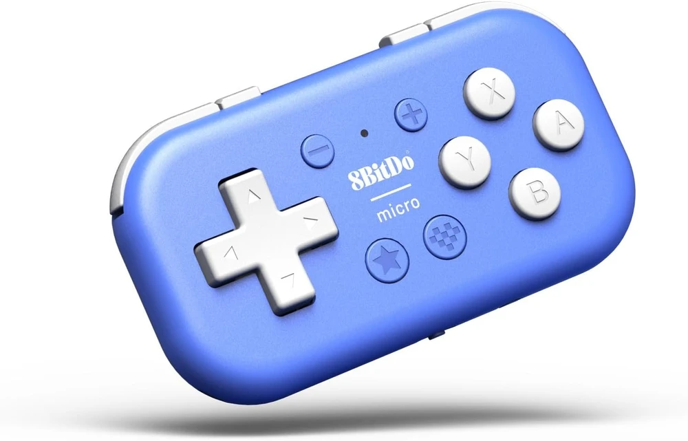 8BitDo Micro belaidis valdiklis (mėlynas)