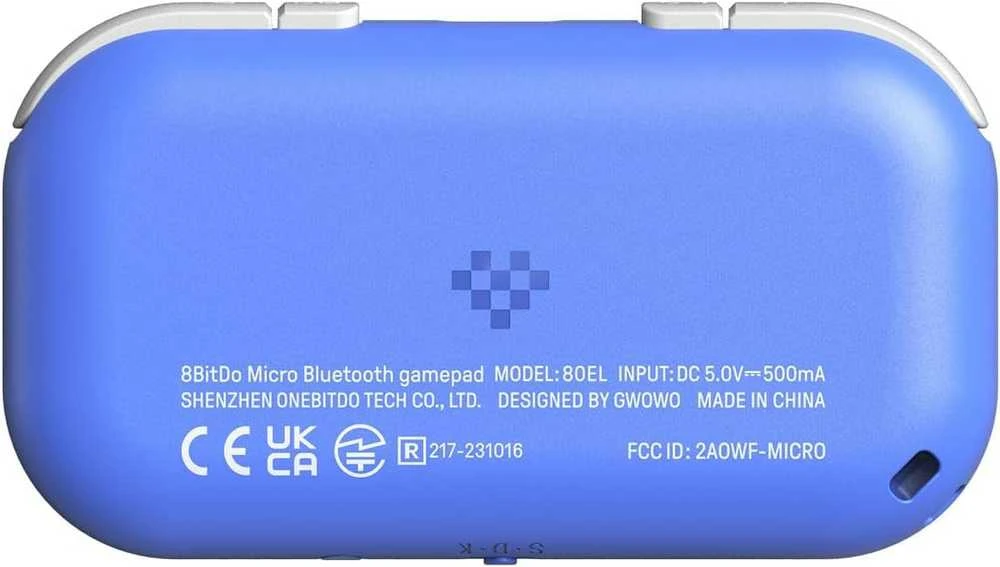 8BitDo Micro belaidis pultelis (mėlynas)