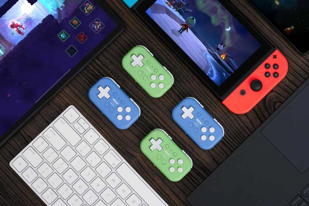 8BitDo Micro belaidis pultelis (žalias)