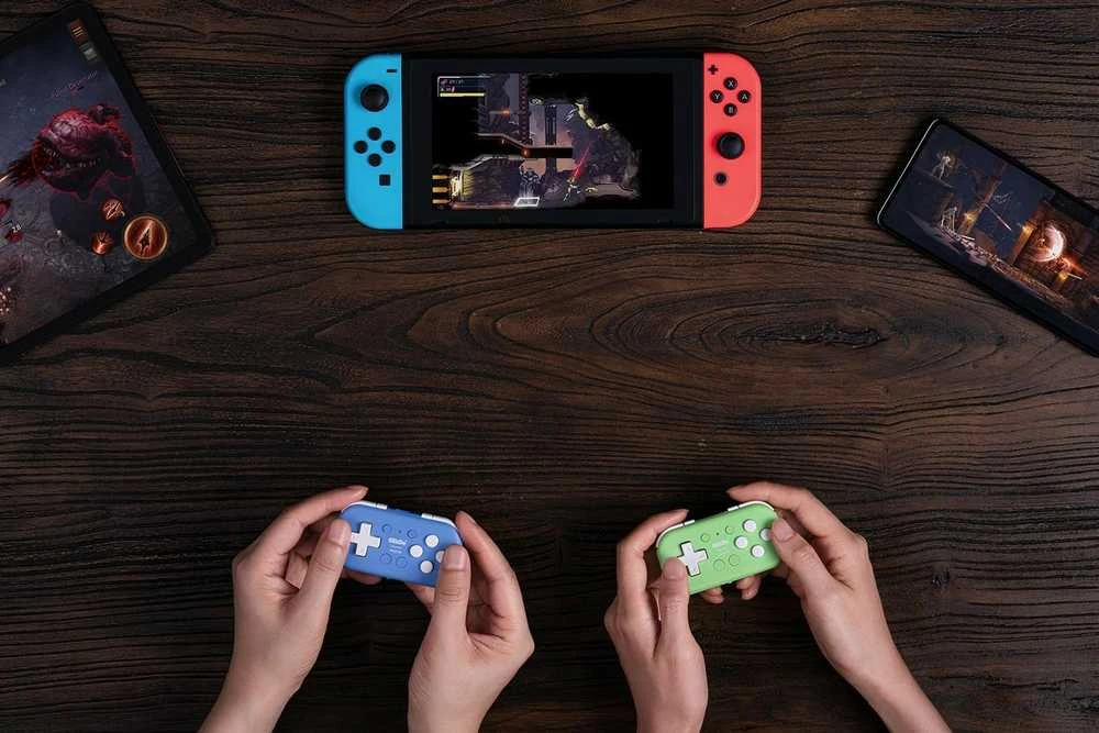8BitDo Micro belaidis pultelis (žalias)