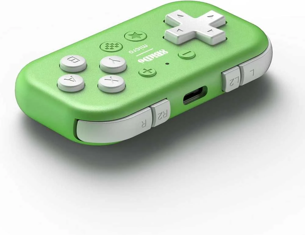 8BitDo Micro belaidis pultelis (žalias)