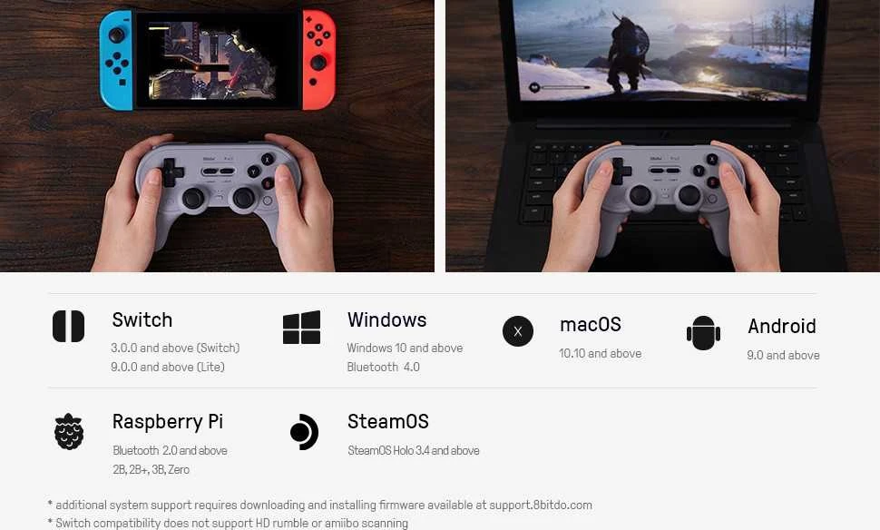 8Bitdo Pro 2 Gamepad G Edition