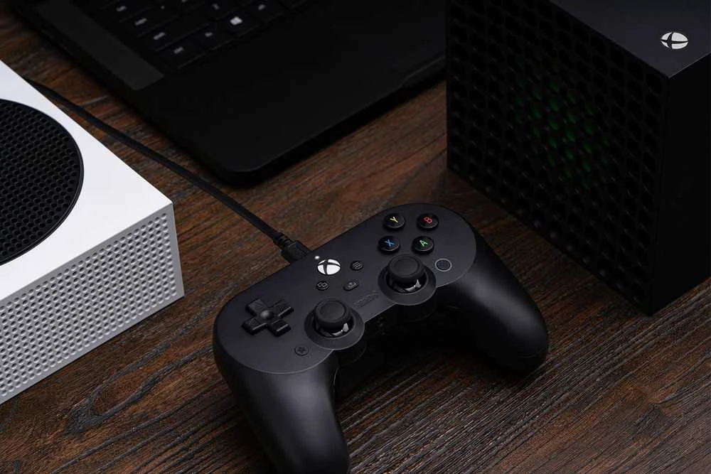 8BitDo PRO 2 laidinis pultelis (Juodas) Hall Effect, XBOX, PC