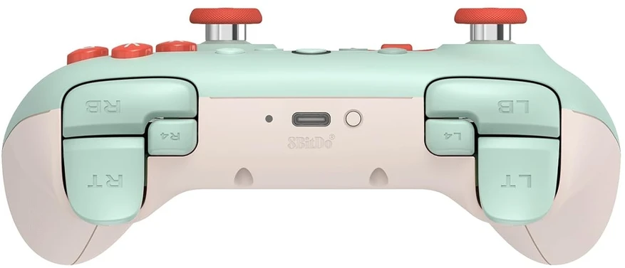 Belaidis žaidimų pultas 8BitDo Ultimate 2C Wireless | spalva: mėtų/raudona