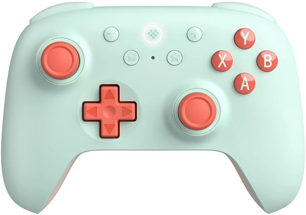 Belaidis žaidimų pultas 8BitDo Ultimate 2C Wireless | spalva: mėtų/raudona