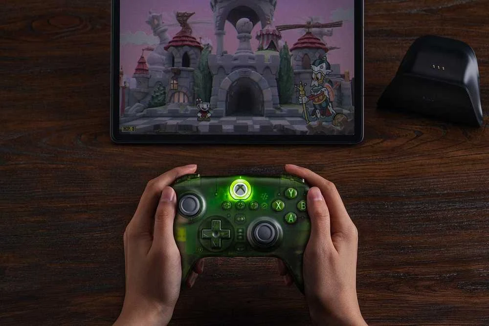8BitDo Ultimate 3-mode 2.4G Belaidis Pultelis | Jade Žalias