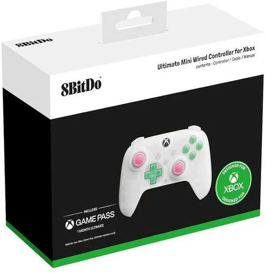 8BitDo Ultimate Mini XBOX laidinis valdiklis | Baltas