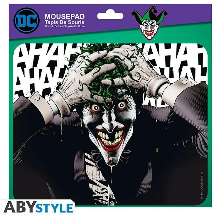 Abysse Corp „DC COMICS“ lankstus pelės kilimėlis - Laughing Joker | 235×195×3mm