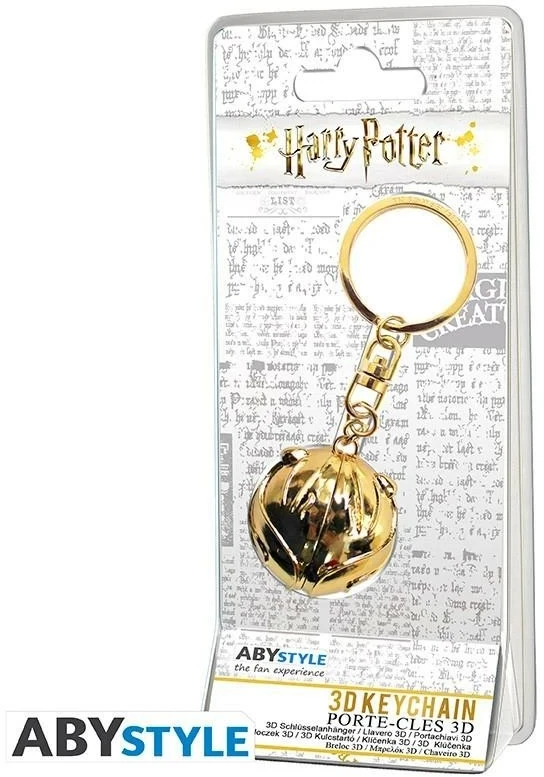 ABYstyle Abysse Corp „Harry Potter“ 3D raktų pakabukas - „Golden snitch“