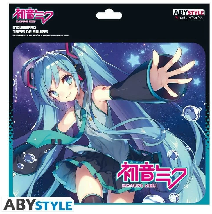 Abysse Corp „HATSUNE MIKU“ lankstus pelės kilimėlis – Miku | 235×195×3mm