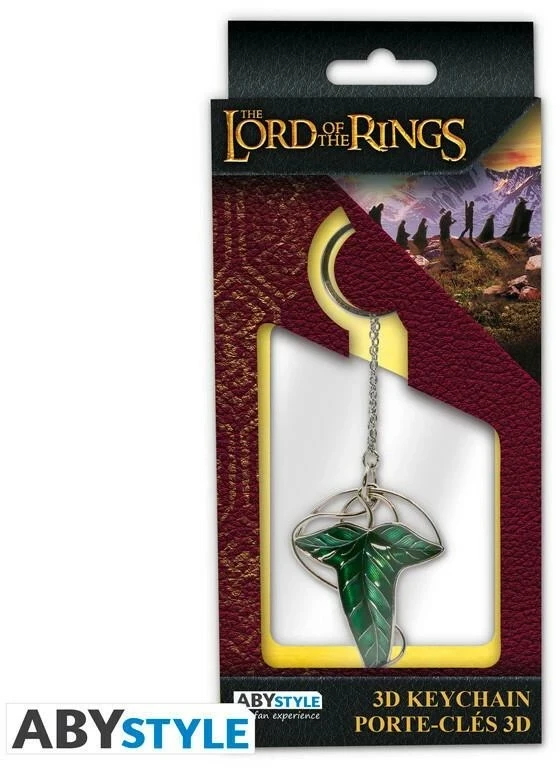 Abysse Corp „Lord Of The Rings“ 3D raktų pakabukas - „Lorien Leaf“