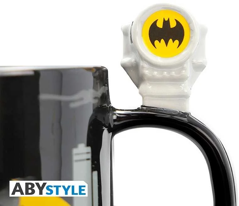 Batman 3D puodelis su Bat-Signal rankena