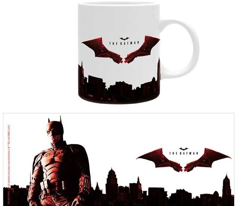 Abysse ABYstyle DC Comics The Batman Baltas Mate puodelis (320ml)