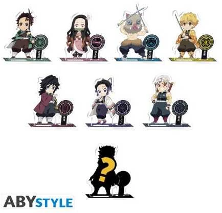 Demon Slayer mini figūrėlių kolekcija