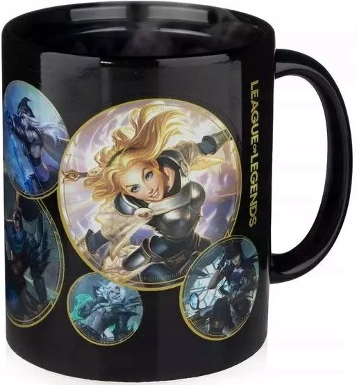 ABYstyle League of Legends Champions puodelis | Reaguojantis į karštį 330 ml
