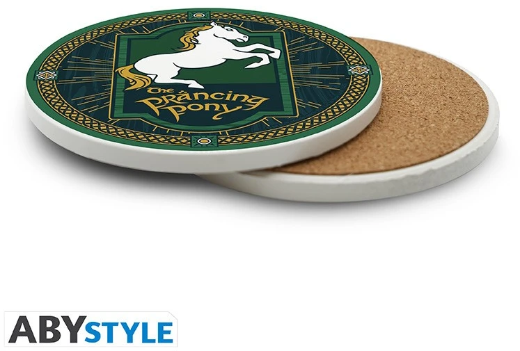 ABYstyle Lord of The Rings "Prancing Pony" Keramikiniai Padėkliukai