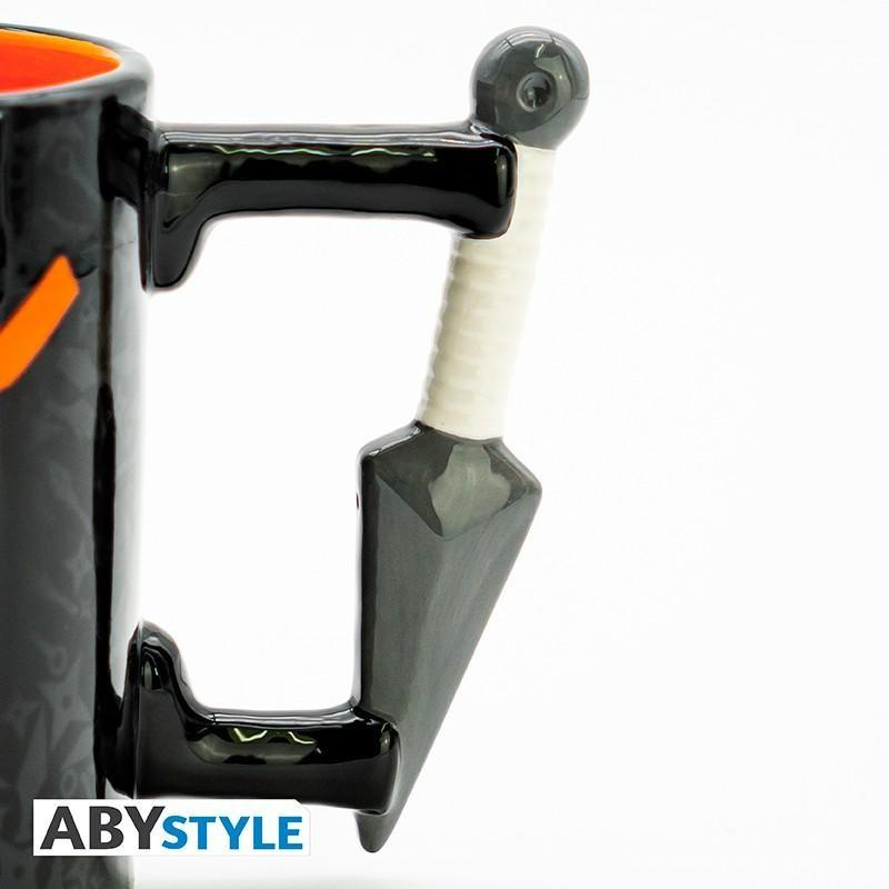 Abysse Corp ABYstyle Naruto Shippuden Konoha Kunai 3D puodelis | 460 ml