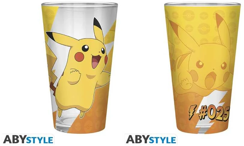Abysse ABYstyle Pokemon Large Premium stiklinė - Pikachu | 400ml