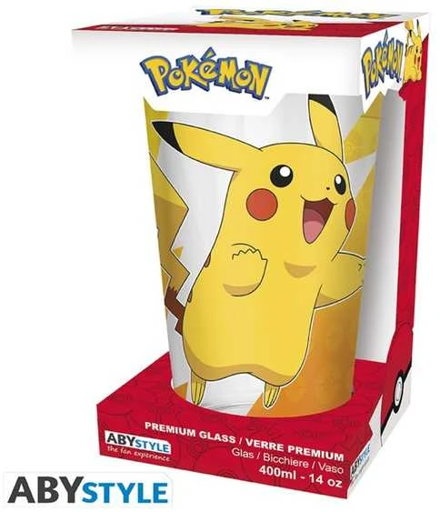 Abysse ABYstyle Pokemon Large Premium stiklinė - Pikachu | 400ml