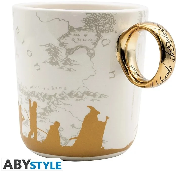 ABYstyle The Lord Of The Rings 3D puodelis su žiedu | 460 ml