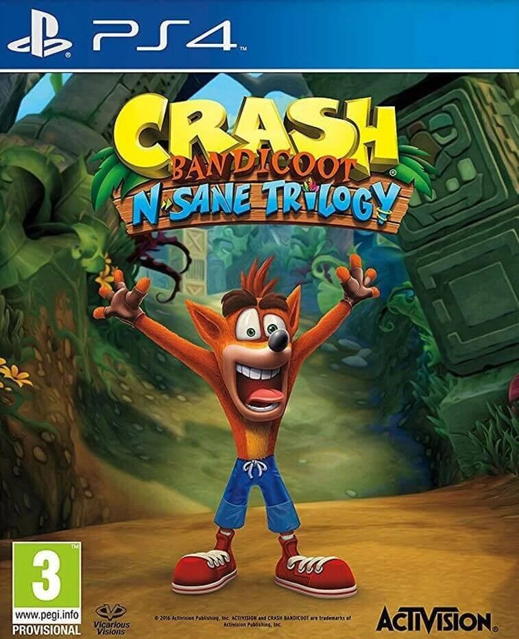 Activision „Sony Crash Bandicoot N. Sane Trilogy“, PS4 PlayStation 4