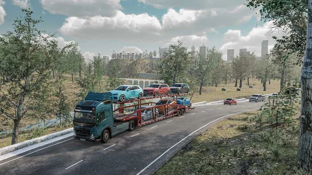 Truck „Aerosoft“ sunkvežimių ir logistikos simuliatorius PS5
