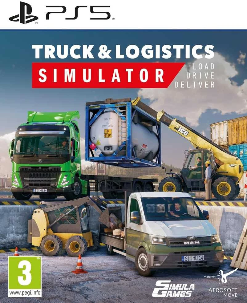 Truck „Aerosoft“ sunkvežimių ir logistikos simuliatorius PS5