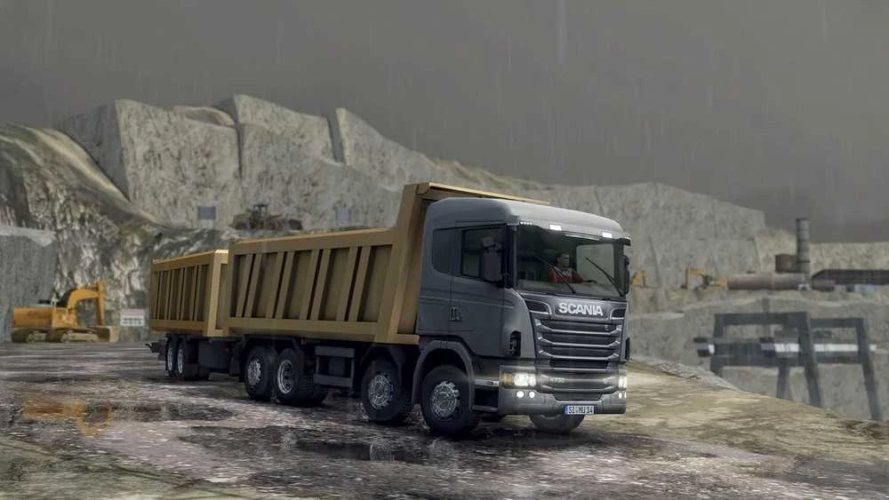 Truck „Aerosoft“ sunkvežimių ir logistikos simuliatorius PS5
