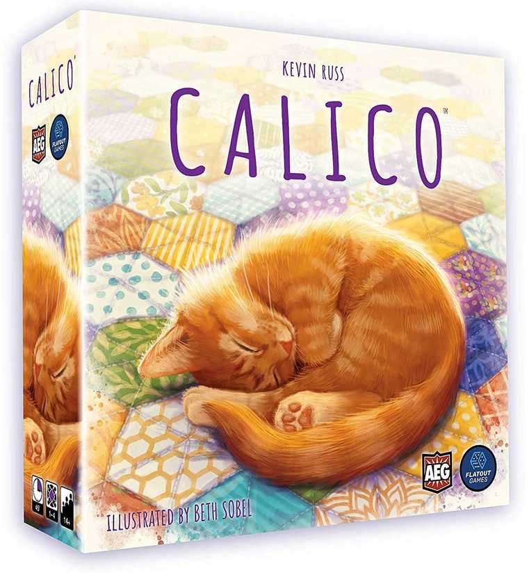 Strateginis stalo žaidimas: Calico