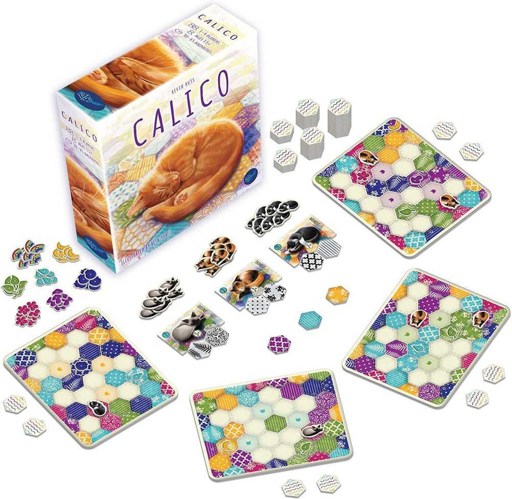 Strateginis stalo žaidimas: Calico