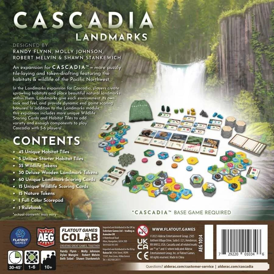 Alderac Entertainment Group Cascadia: Landmarks