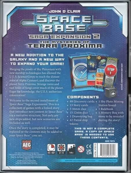 Alderac Entertainment Group Space Base The Mysteries of Terra Proxima